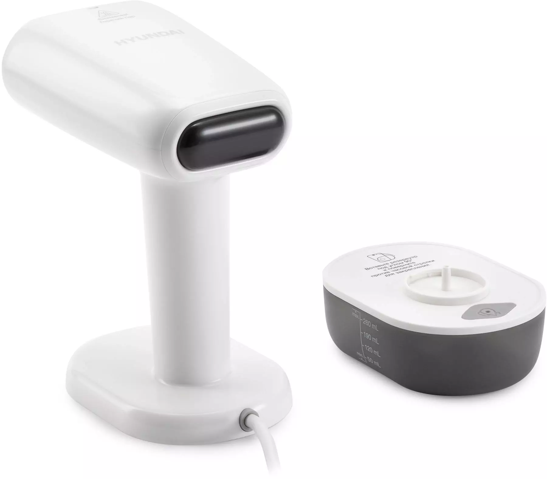 Отпариватель Hyundai H-HS02977, Белый детальное изображение - 4