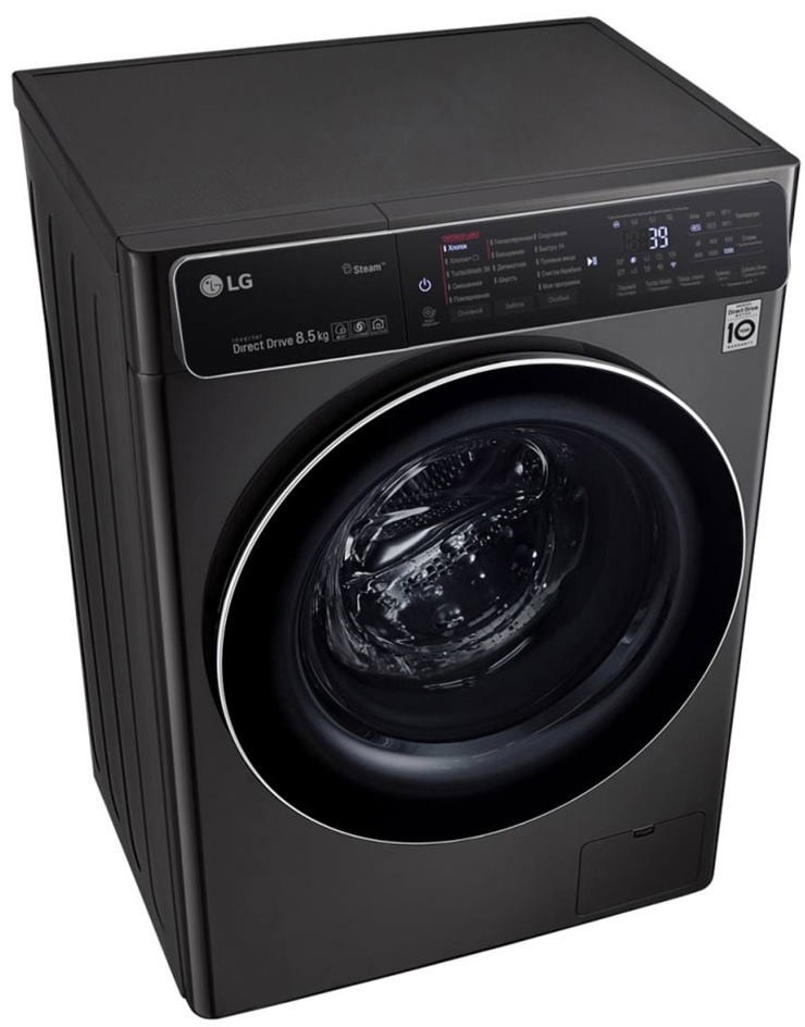 Стиральная машина LG AI DD F2T9GW9P, Черный детальное изображение - 3
