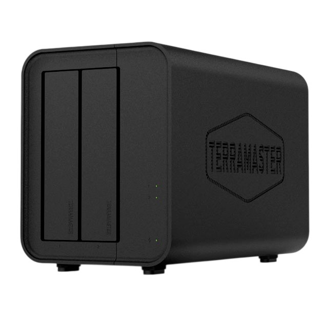 Дисковое хранилище TerraMaster D2-320, Чёрный детальное изображение - 3