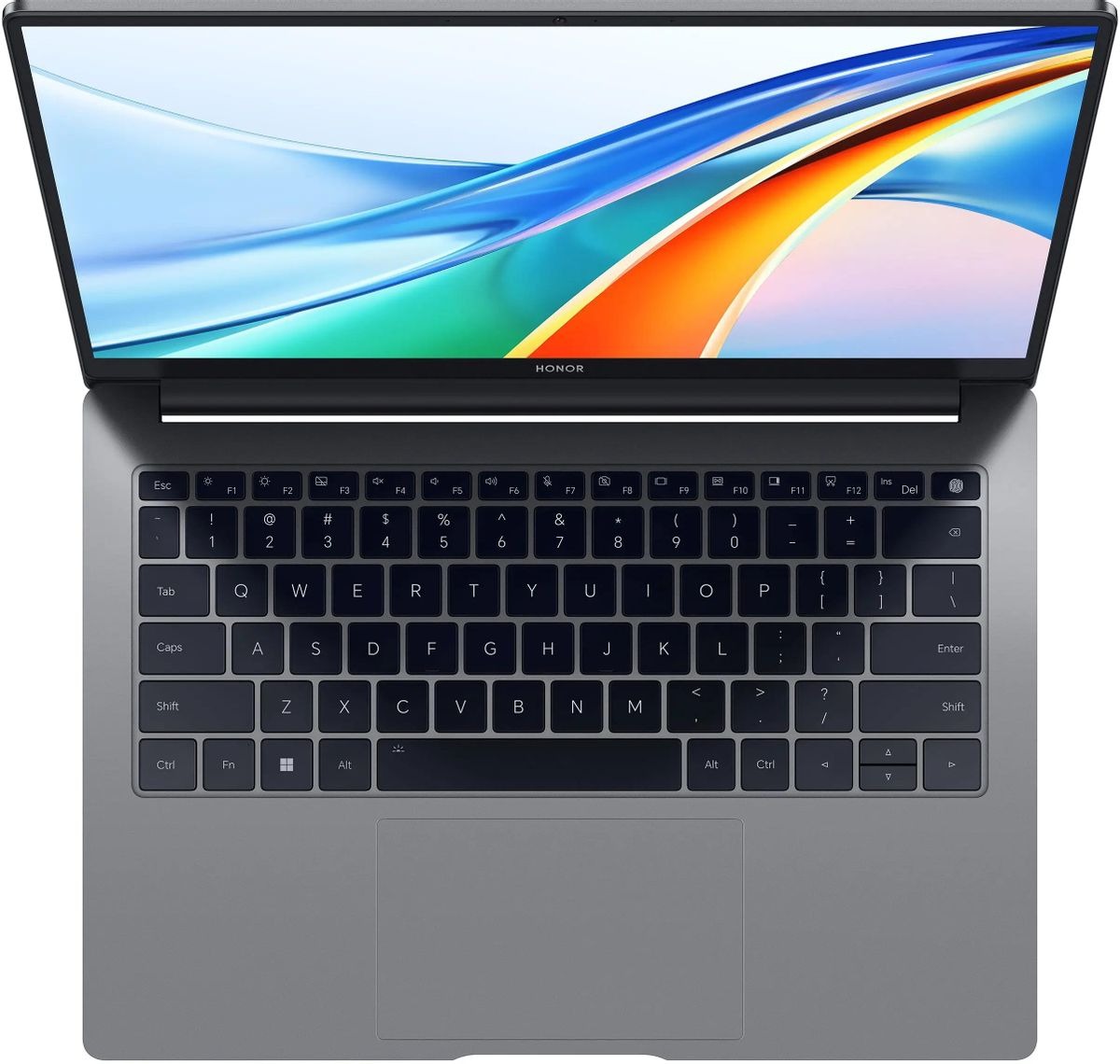 Ноутбук Honor MagicBook X14 Pro, FRI-G56, RAM 16 ГБ, Серый, 512 ГБ SSD, Intel UHD Graphics (5301AHQF) детальное изображение - 5