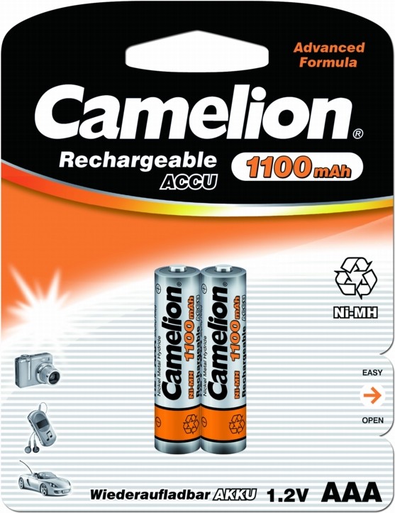 Аккумулятор Camelion 2xAAA 1100 mAh  детальное изображение - 1