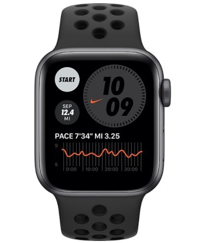 Смарт часы Apple Watch SE Nike 40 мм, Черный, Sport Band детальное изображение - 2