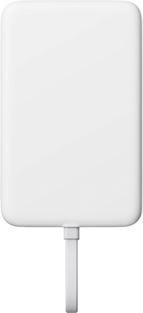 Внешний аккумулятор Xiaomi 33W Power Bank (встроенный кабель) (BHR9822GL), 10000 мАч, Белый детальное изображение - 1