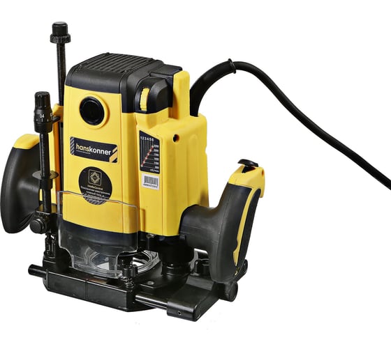 Фрезер с константной электроникой Hanskonner HRE1120CP, 2000 Вт, Желтый детальное изображение - 1