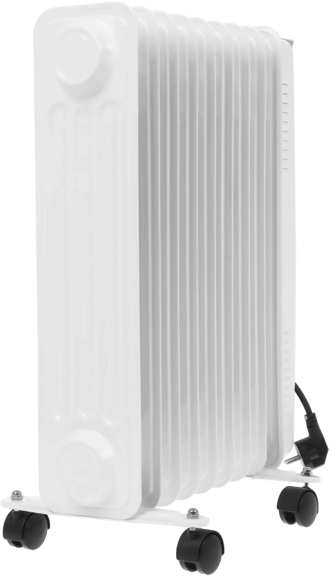 Масляный радиатор Royal Clima Siena ROR-S9-2000M, Белый детальное изображение - 3