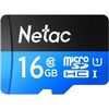 Карта памяти Netac P500 Standard MicroSD + SD адаптер (NT02P500STN-016G-R), 16 Гб вариант - 2
