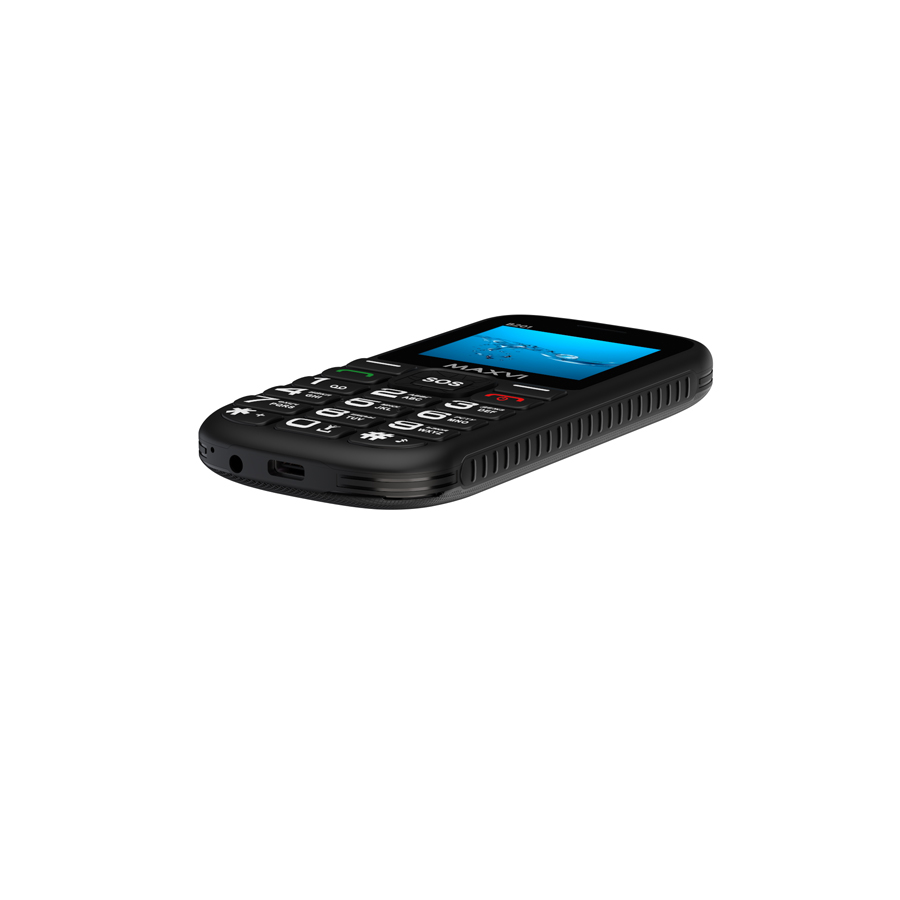 Мобильный телефон MAXVI B201, 32 Мб, Черный, Dual micro-SIM детальное изображение - 9