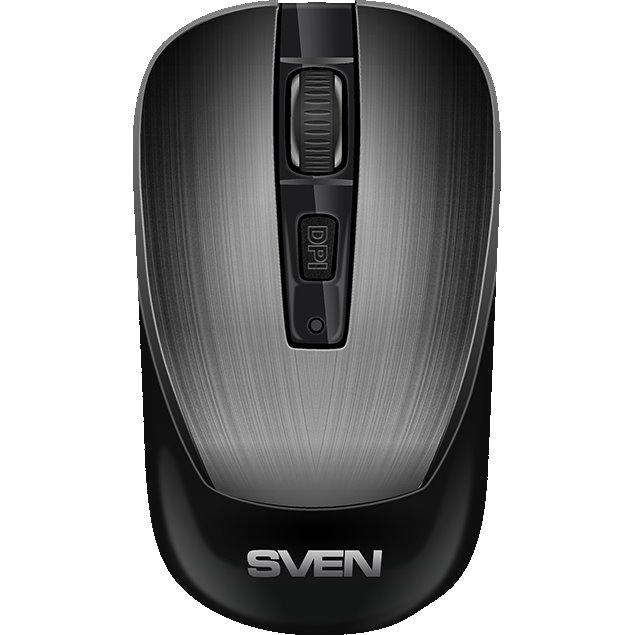 Мышь Sven RX-380W  Metallic, Серый, Черный детальное изображение - 2