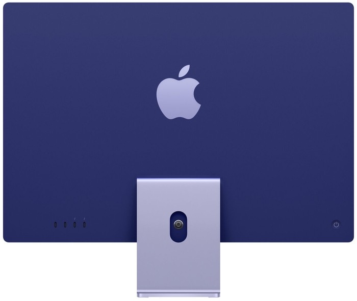 Моноблок Apple iMac 24 2021 RAM 8 Гб, SSD 512 Гб, Фиолетовый детальное изображение - 2
