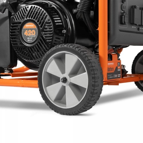 Генератор бензиновый DAEWOO GDA 9400Ei, 7.5 кВт, Оранжевый детальное изображение - 11