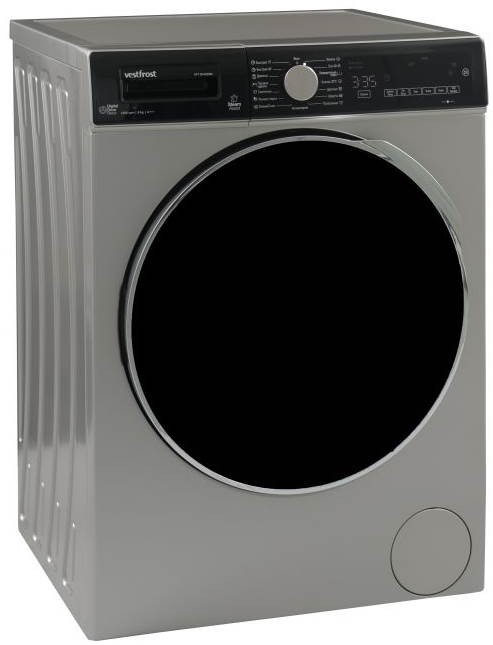 Стиральная машина Vestfrost VFT 8143DDS, Серебристый детальное изображение - 2
