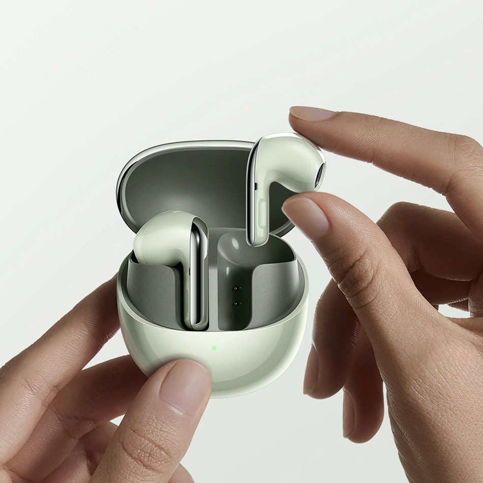 Беспроводные наушники Xiaomi Buds 4, Зеленый детальное изображение - 6