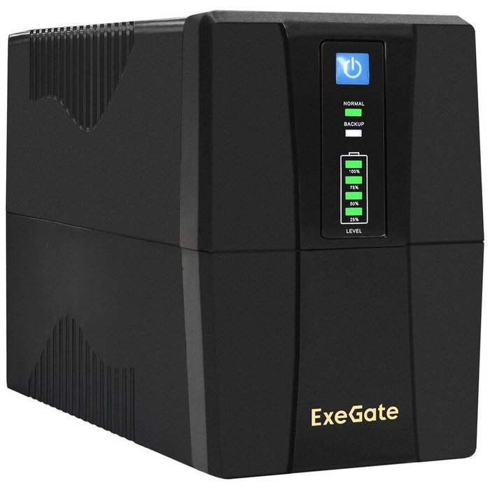 ИБП ExeGate Power Back BNB-1000.LED.AVR.2SH.RJ.USB №1