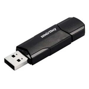USB Flash накопитель SmartBuy  (SB4 ГБCLU-K) 4 ГБ, черный детальное изображение - 1