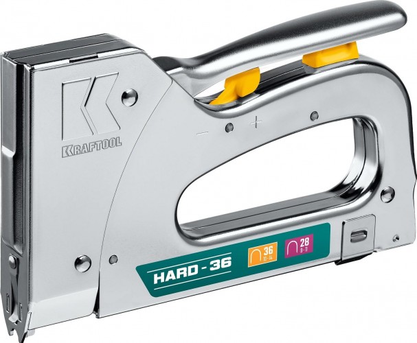 Скобозабиватель ручной KRAFTOOL 3186 кабельный рессорный тип 36(10-14мм)/28, ha детальное изображение - 2
