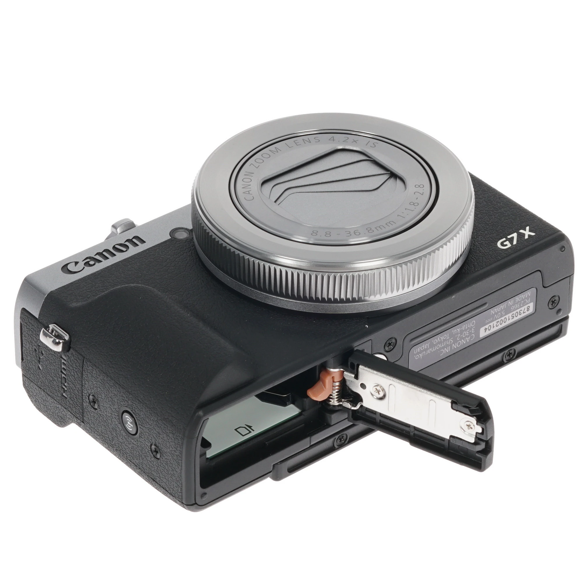Фотоаппарат Canon PowerShot G7 X Mark III, Серебристый детальное изображение - 5