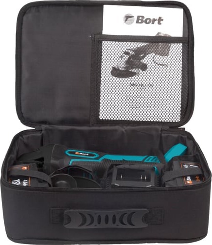 Машина шлифовальная угловая аккумуляторная BORT BWS-21Li-R (без АКБ и ЗУ) 93413540, 125 мм, 7800 об/мин, 1000 Вт детальное изображение - 3