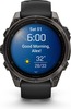 Смарт-часы Garmin Fenix 8 AMOLED Sapphire DLC, 47 мм, угольно-черный, пепельно-черный силиконовый ремешок вариант - 8