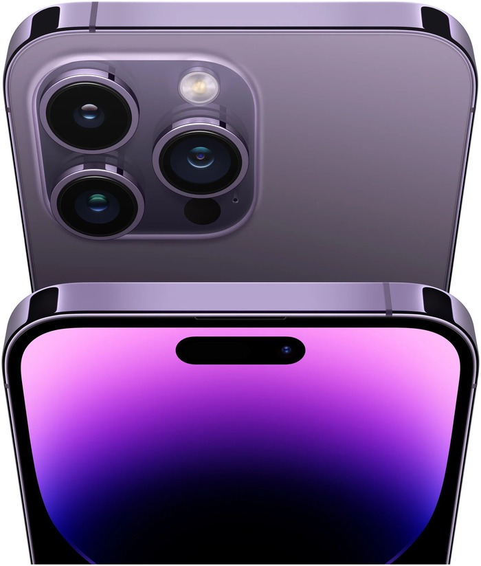 Смартфон Apple iPhone 14 Pro 512 Гб, Глубокий фиолетовый, nano SIM + eSIM детальное изображение - 5