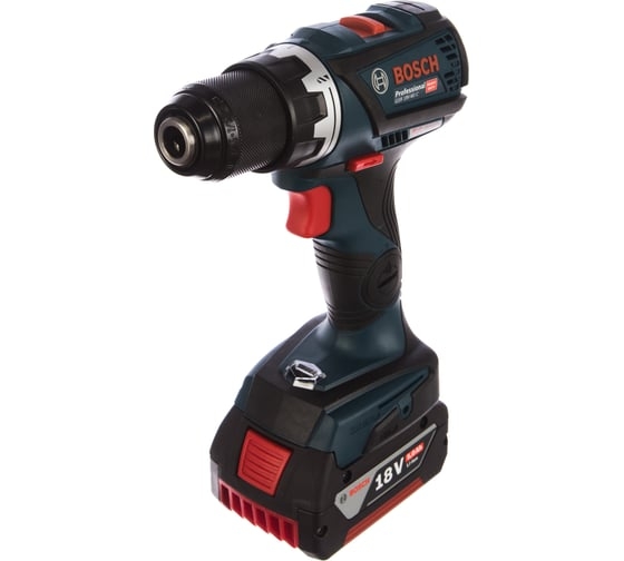 Аккумуляторная дрель-шуруповерт Bosch GSR 18V-60 C, 18 В, 60 Нм, 5 А·ч, 06019G1100 детальное изображение - 1