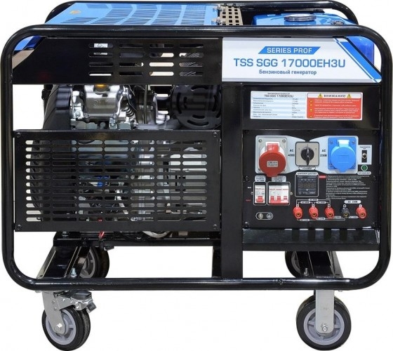 Генератор бензиновый ТСС SGG 17000EH3U 190076, 15.5 кВт, Синий детальное изображение - 2