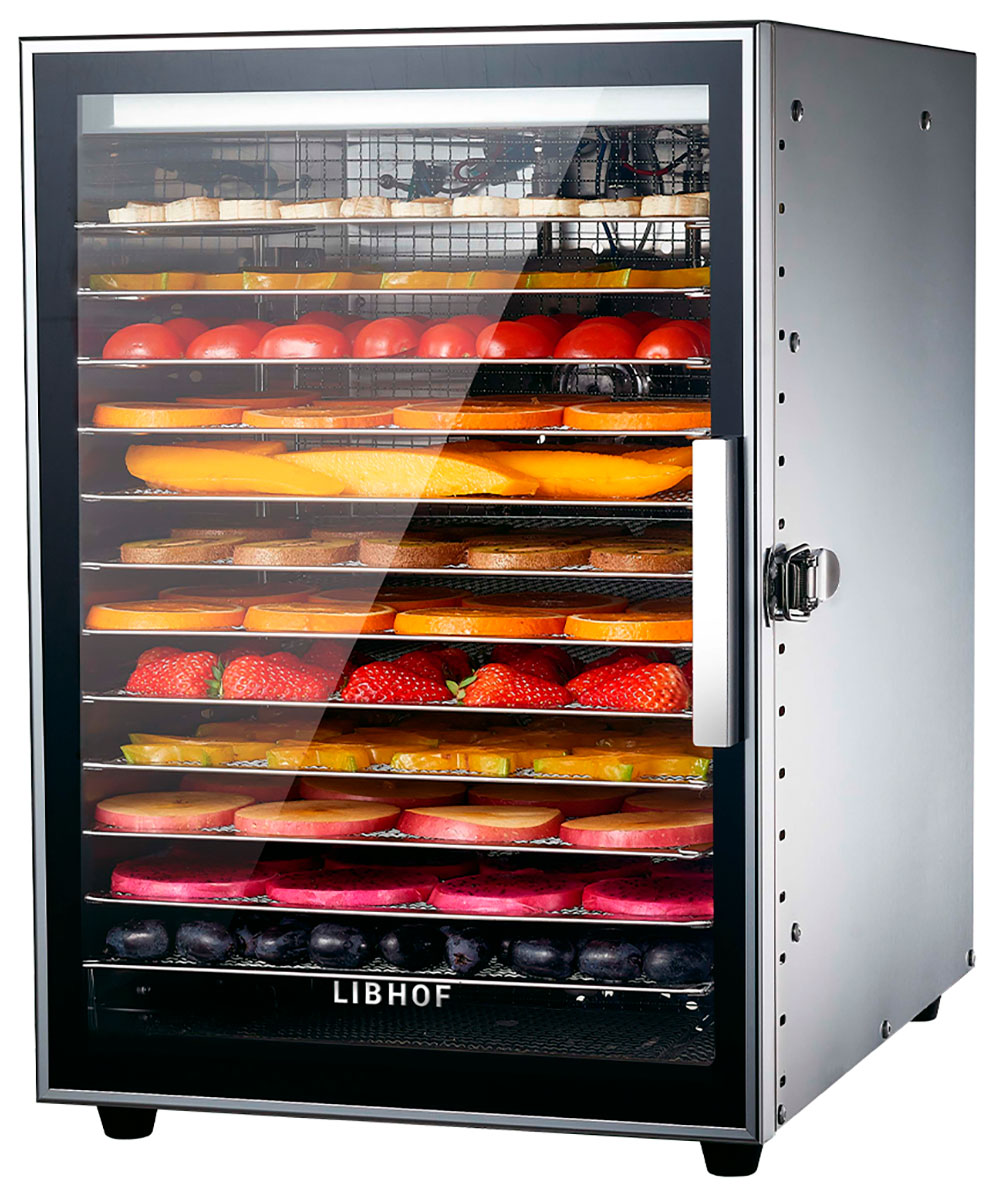 Дегидратор Libhof FDR-12, 800 Вт, Серебристый детальное изображение - 2