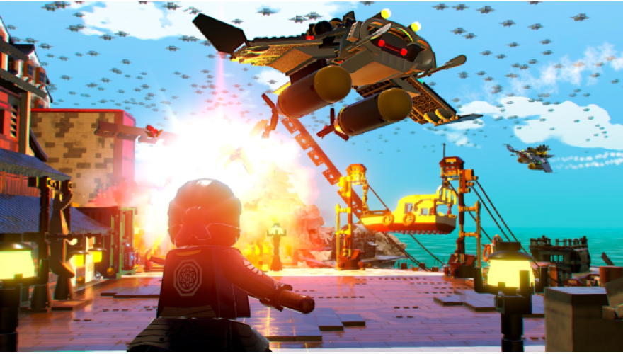 Игра LEGO Ninjago Movie Videogame для PS 4 (Русские субтитры) детальное изображение - 2