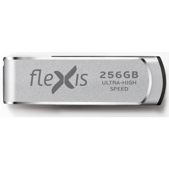 USB Flash накопитель Flexis RS-105U 256 ГБ, серебряный детальное изображение - 1