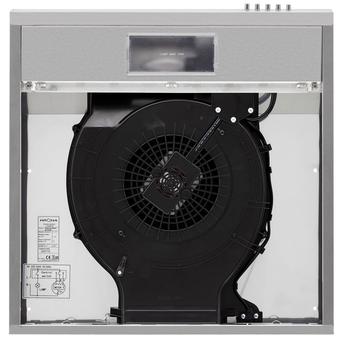 Вытяжка Krona JESSICA slim 500 inox PB, Нержавеющая сталь №3