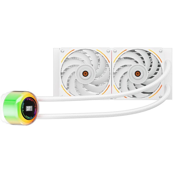 Система жидкостного охлаждения 1STPLAYER CC 240, Белый №1