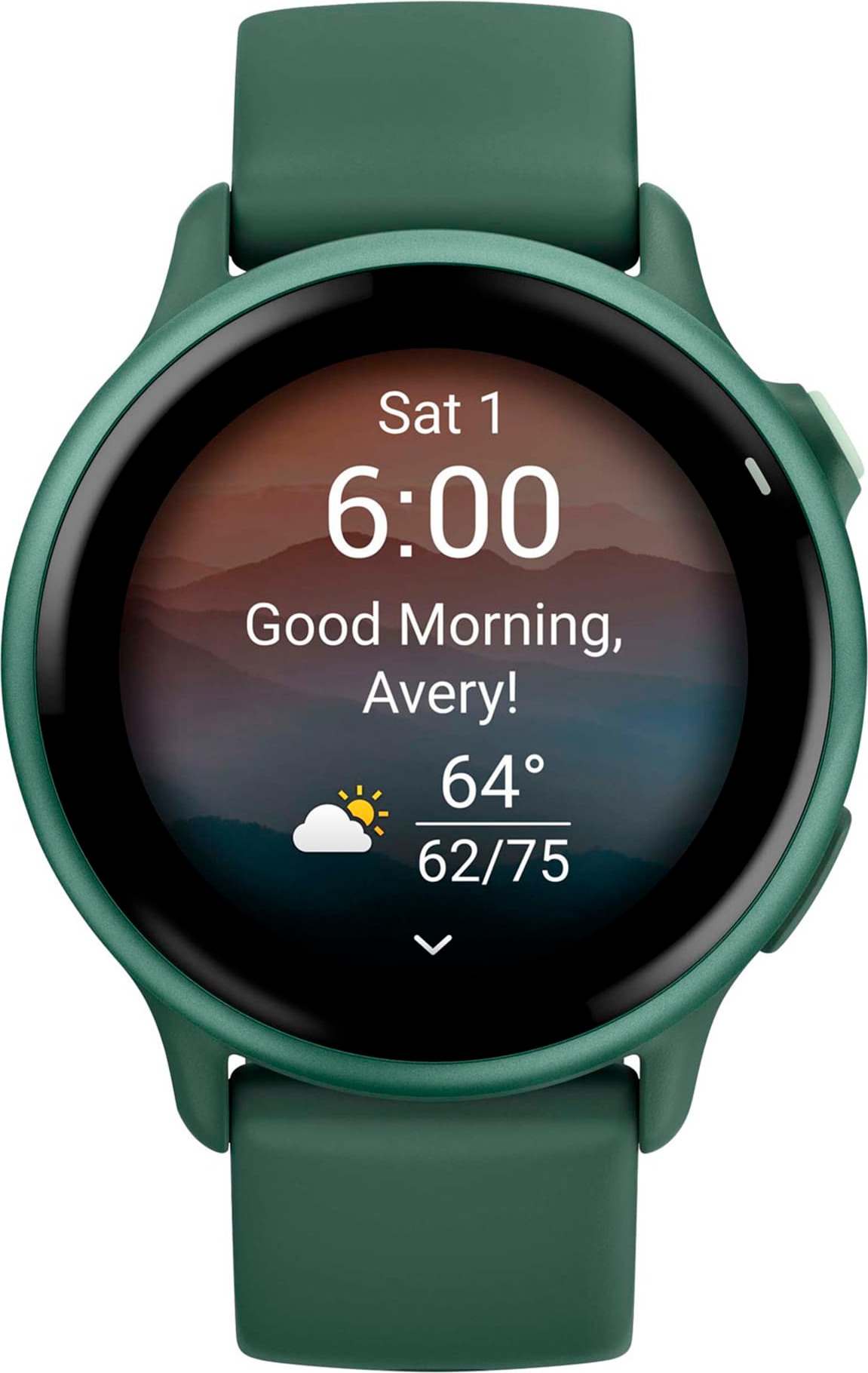Умные часы Garmin Vivoactive 6 42 мм, Яшмовый с зеленым ремешком детальное изображение - 5