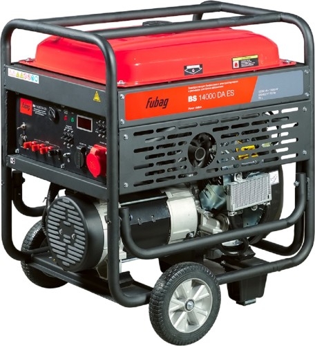 Генератор бензиновый FUBAG BS 14000 DA ES 641056, 12 кВт, Красный детальное изображение - 2