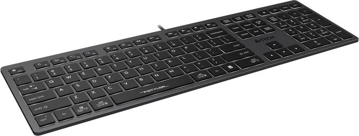 Клавиатура A4Tech Fstyler FX60H, Серый №4