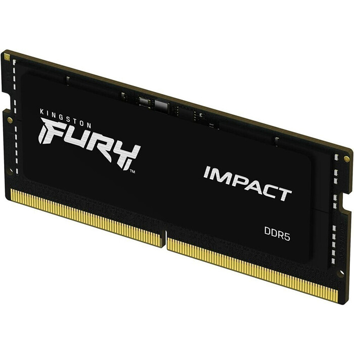 Оперативная память Kingston Fury Impact SO-DIMM DDR5 4800MHz, KF548S38IB-16, 16 Гб №2