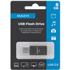 USB Flash накопитель MAXVI MP 8 ГБ, черный вариант - 4
