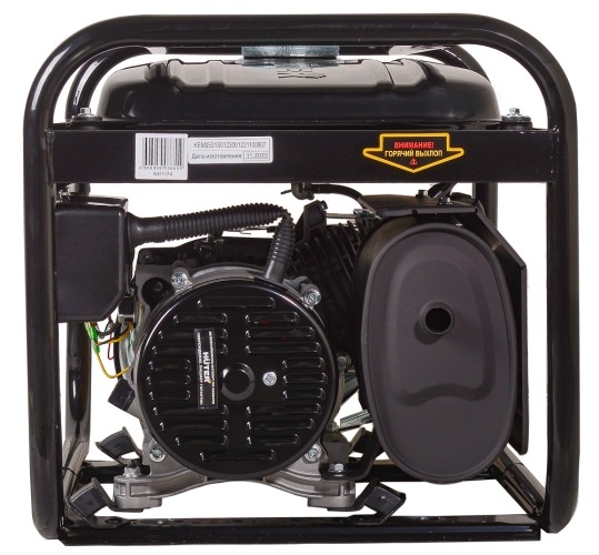 Генератор бензиновый HUTER DY4,0LA 64/1/74, 3 кВт, Черный детальное изображение - 4