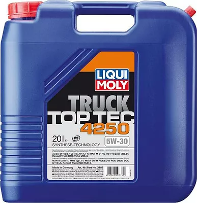 Моторное масло Liqui Moly Top Tec Truck 4250 5W-30, 3782, 20 л  детальное изображение - 1