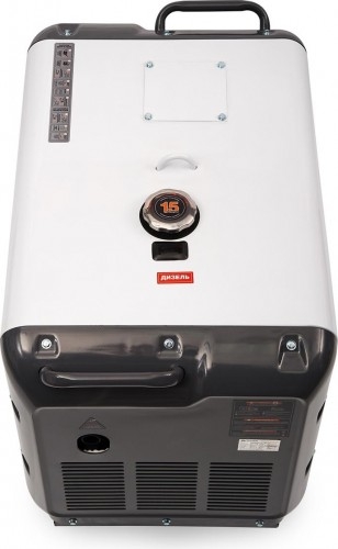 Генератор дизельный с воздушным охлаждением DAEWOO DDAE 9000SSE-3, в кожухе, 6.4 кВт, Белый детальное изображение - 2