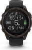 Смарт-часы Garmin Fenix 8 Solar Sapphire DLC, 47 мм, титановый угольно-серый с черным ремешком вариант - 2