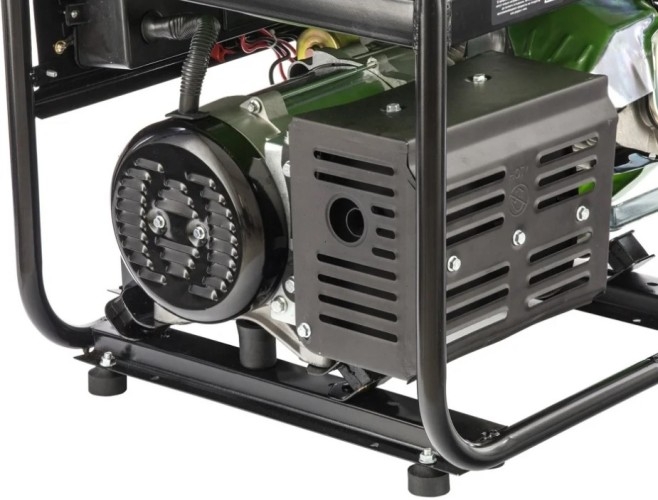 Генератор бензиновый СИБРТЕХ БС-8000Э 94549, 6 кВт, Зеленый детальное изображение - 14