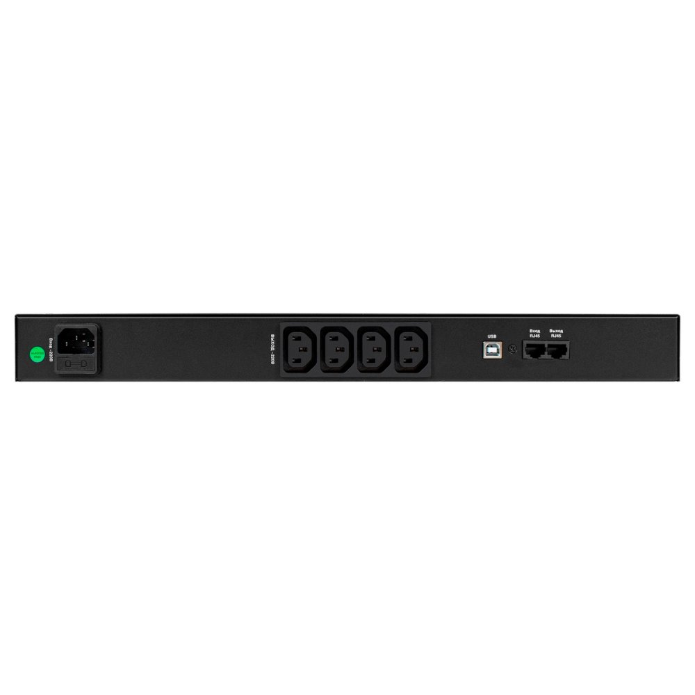 ИБП ExeGate 1U ServerRM UNL-650.LCD.AVR.4C13.RJ.USB.1U детальное изображение - 3