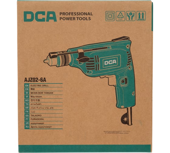 Дрель DCA AJZ02-6A, 230 Вт детальное изображение - 10