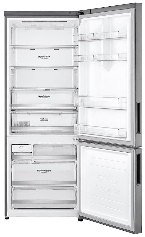 Холодильник LG GC-B569PMCM, Серебристый №3