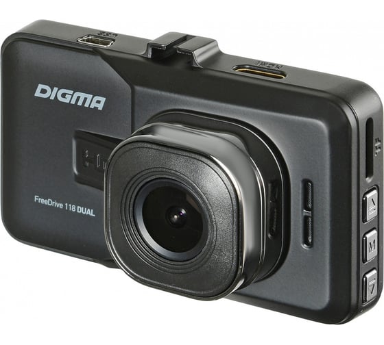 Видеорегистратор DIGMA FreeDrive 118 DUAL, 2-х канальный, 1920x1080 Full HD dpi, MicroSD, 32 ГБ, Черный детальное изображение - 6