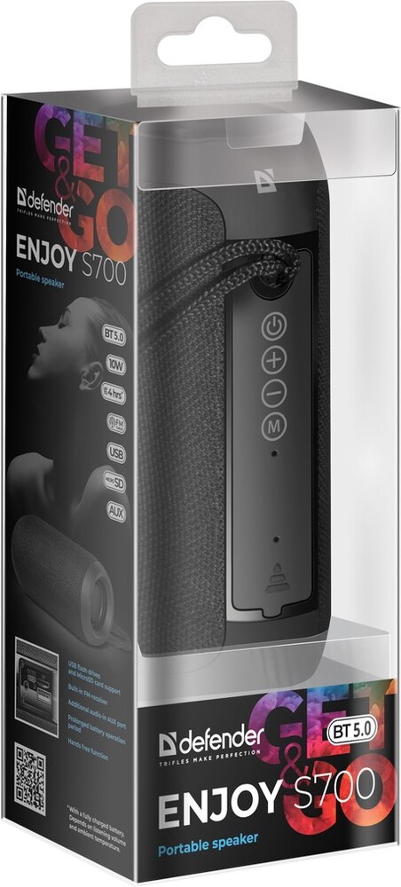 Портативная колонка Defender Enjoy S700, Черный №4