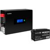 ИБП ExeGate IdealSine SR-600.LCD.2SH + DT 1265 (65Ач) вариант - 1