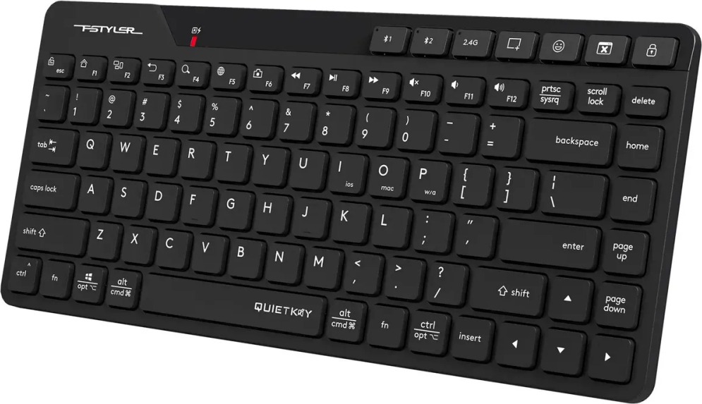 Клавиатура A4Tech Fstyler FBK26C AS, Черный детальное изображение - 3