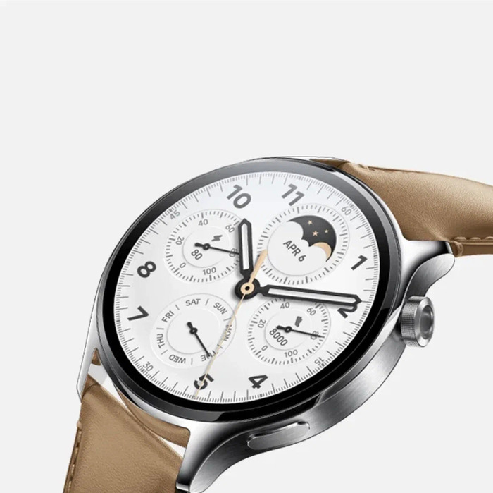 Умные часы Xiaomi Watch S1 Pro, 46 мм, Серебристый №4
