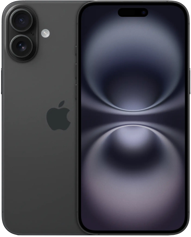 Смартфон Apple iPhone 16 Plus 128 Гб, Черный, Dual eSIM детальное изображение - 1