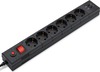 Сетевой фильтр Buro BU-SP1.8_USB_2A-B, 1.8 м, Черный вариант - 2